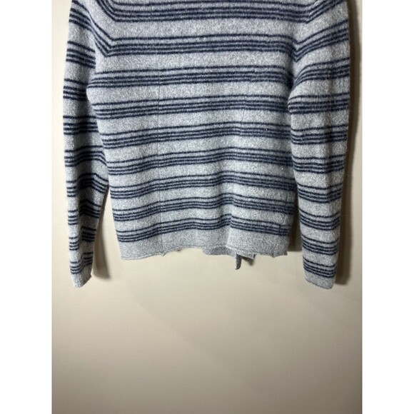 Horny Toad Women's Large Gray Boiled Wool Angora Nylon  Sweater Jacket - Picture 14 of 14